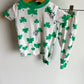 Clover White Pj Set / 6-9m