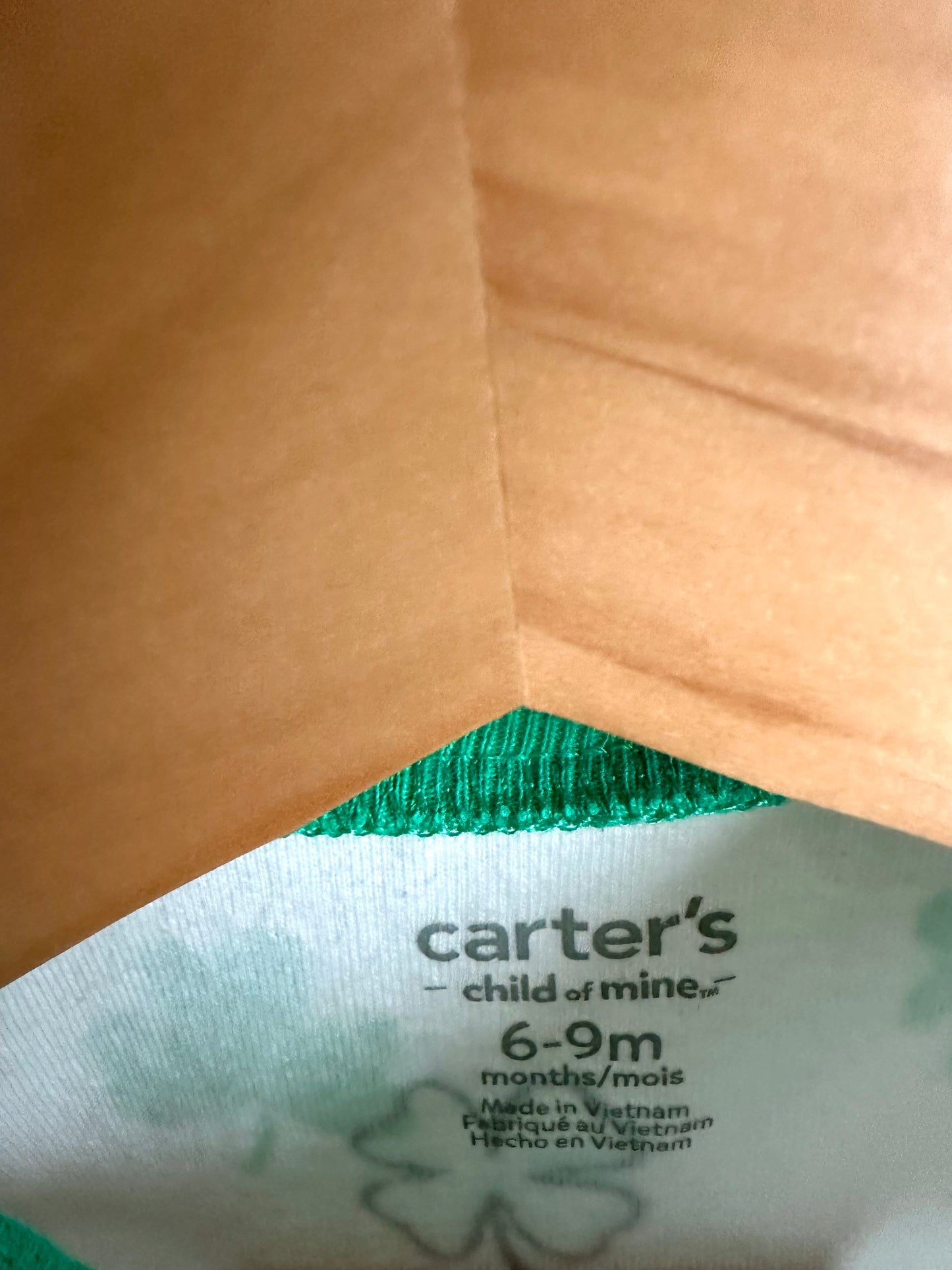 Clover White Pj Set / 6-9m