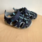 Navy Velcro Sandals / Size 4 Infant?