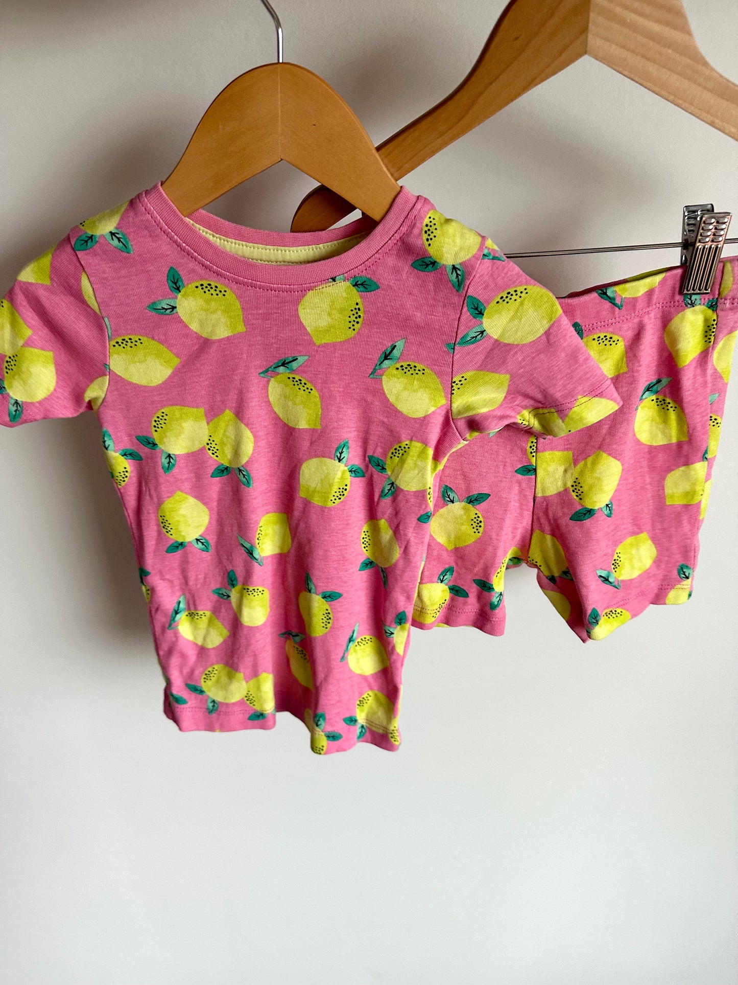 Lemon Short T-Shirt + Shorts PJ Set / 3T