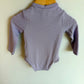 Lavender Long Sleeve Swim Suit / 12-18m