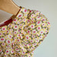 Yellow Ruffle Floral Dress / 2T
