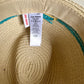 Colored Trim Straw Hat / 12-24m