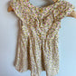 Yellow Ruffle Floral Dress / 2T