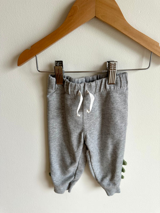 Grey Dino Joggers / 9m