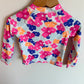 Colored Flower Petal Swim Top / 2T