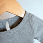 Gap Grey Wavy Hem Top / 12-18m