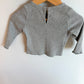 Gap Grey Wavy Hem Top / 12-18m