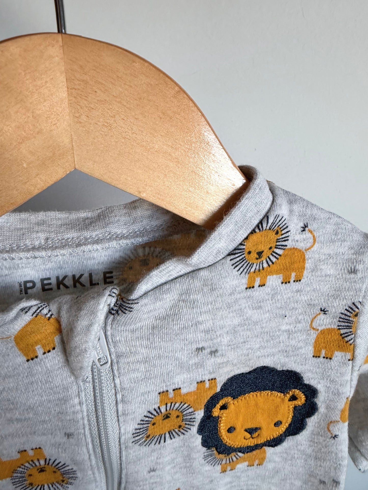 Lion 2 Way Zipper Sleeper / 6m