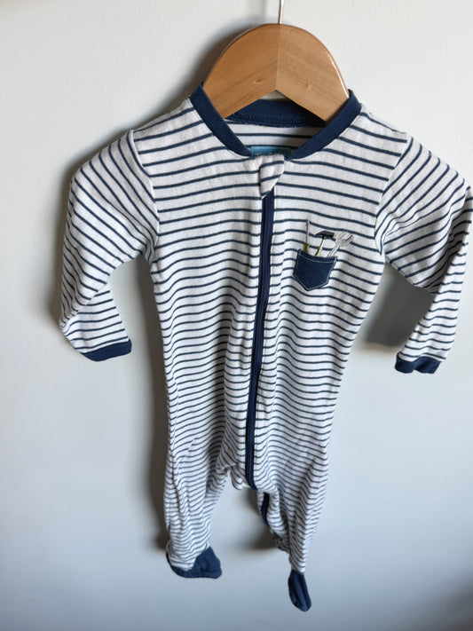 Tools Stripe Sleeper / 12m