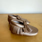 Gold Bow Shoes (PLAY) / Size 3 Infant