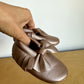 Gold Bow Shoes (PLAY) / Size 3 Infant