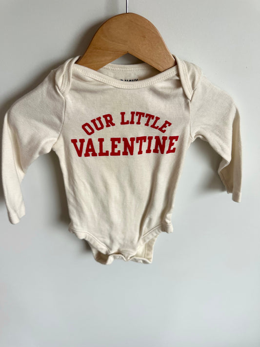 Our Little Valentine Bodysuit / 6-12m
