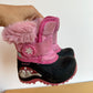 Light Up Pink Winter Boots / Size 6 Toddler