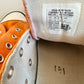 Orange Speckle Converse / Size 2.5 (Big Kids)