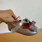 Silver Bow Ballerina Shoes / Size 6 Toddler