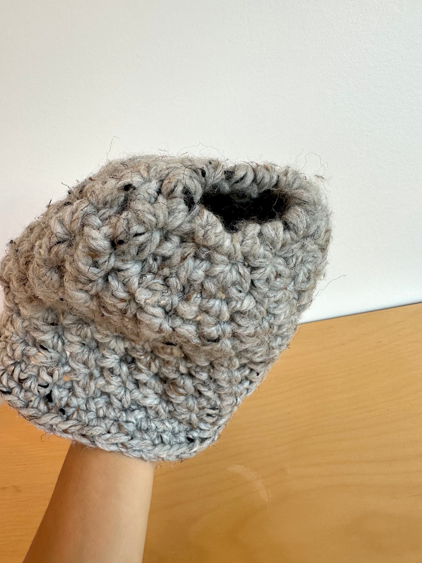 Knit Pony Tail Beanie / 2T
