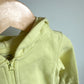 Yellow Zipper Hoodie / 18-24m