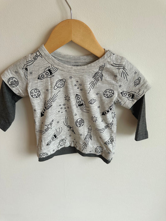 Space Long Sleeve / 3-6m