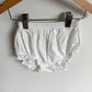 White Fabric Details Bloomers / 24m?