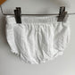 White Fabric Details Bloomers / 24m?