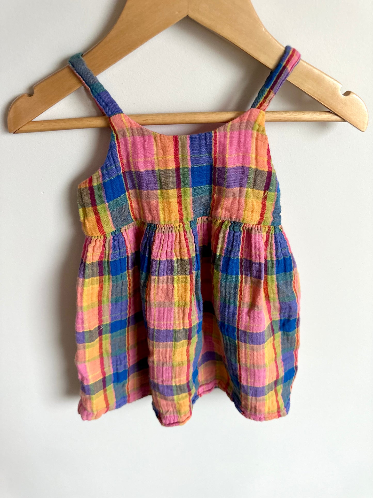 Colored Picnic Dress / 18-24m