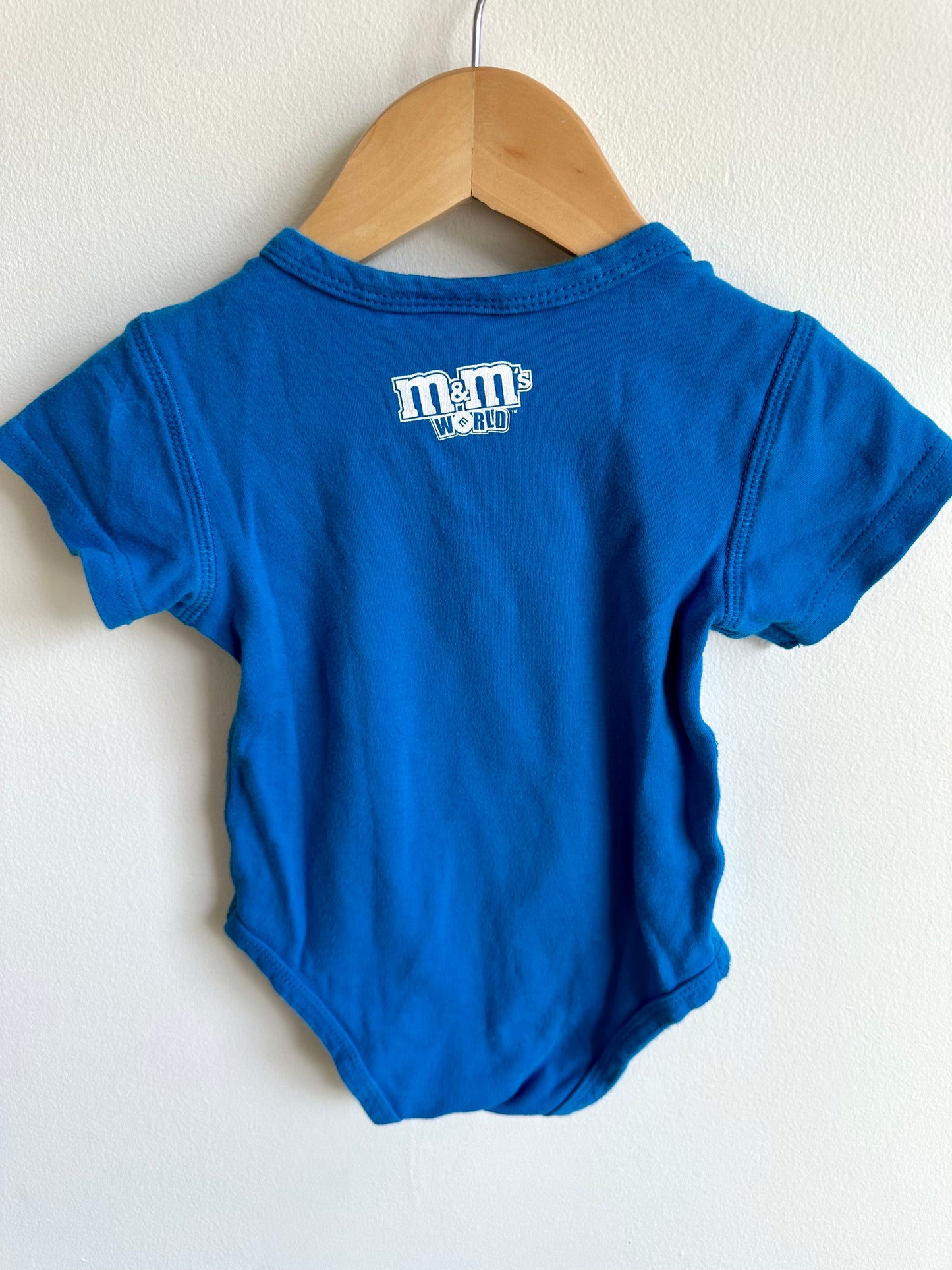 Blue M&M Bodysuit / 24m