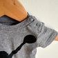 Grey Jordan Romper / 0m