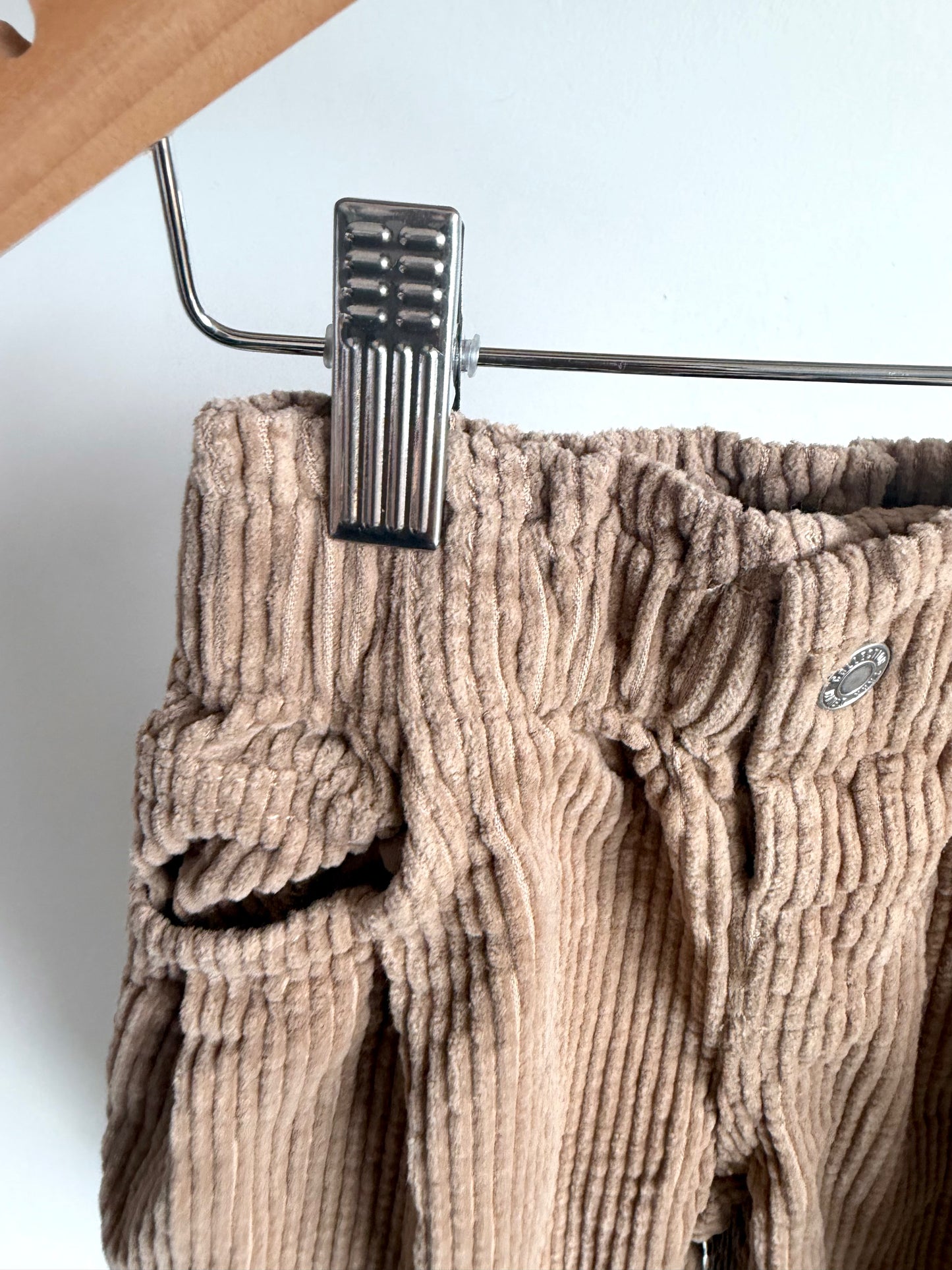 Taupe Corduroy Pants / 3-4T