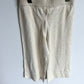 Cream Eyelet Wide Leg Pants / 4T