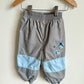 Grey & Blue Lined Track Pants / 18m