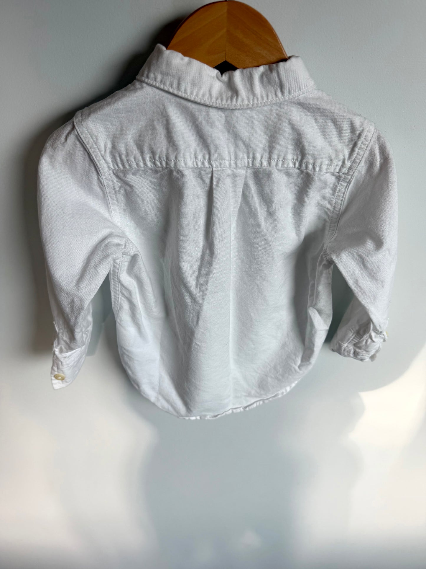 Gap White Button Up Top / 2T