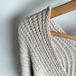 Oat Chunky Sweater (With tags) / Small
