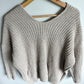 Oat Chunky Sweater (With tags) / Small