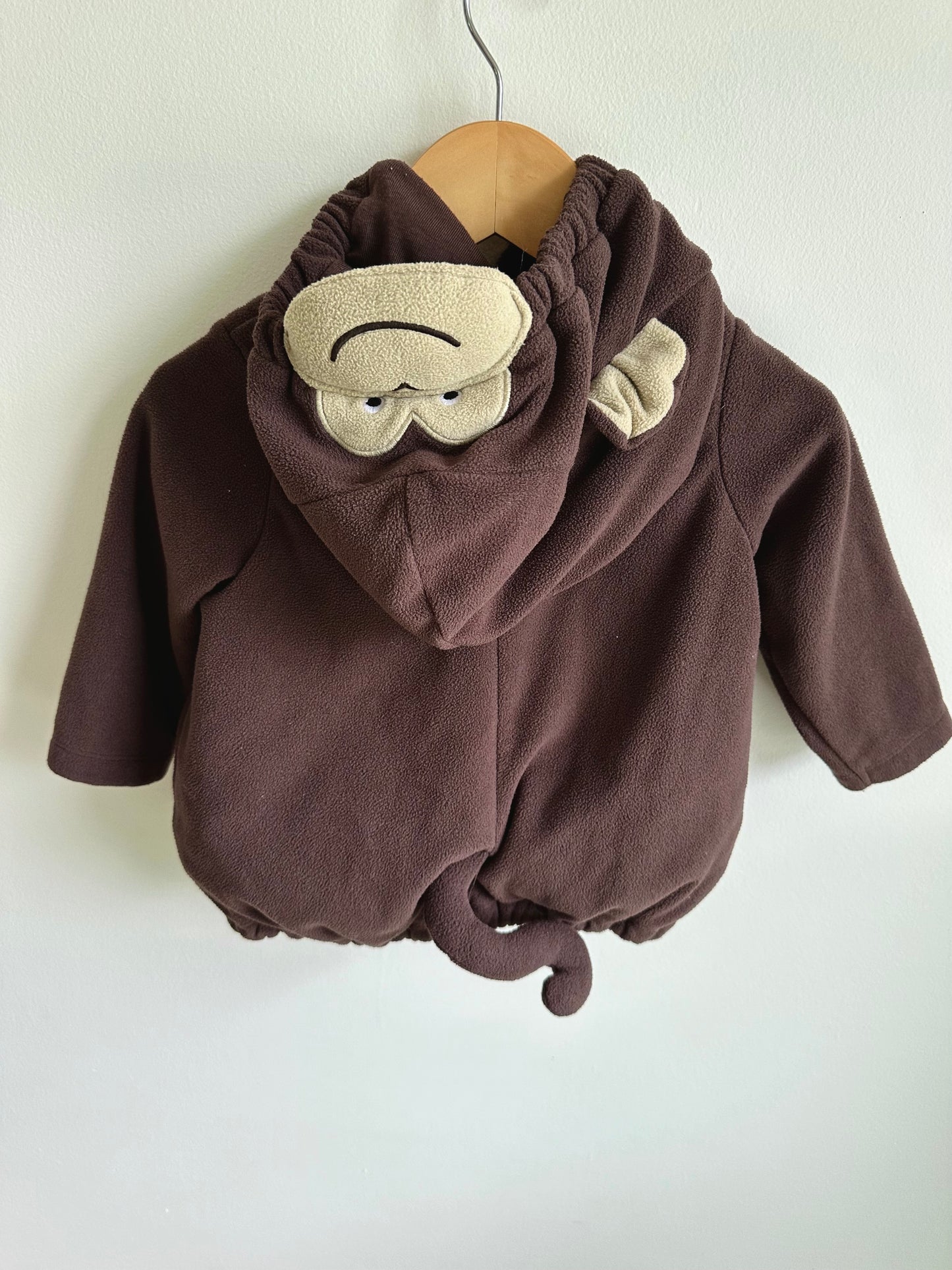 Monkey Costume with No Pants / 12m