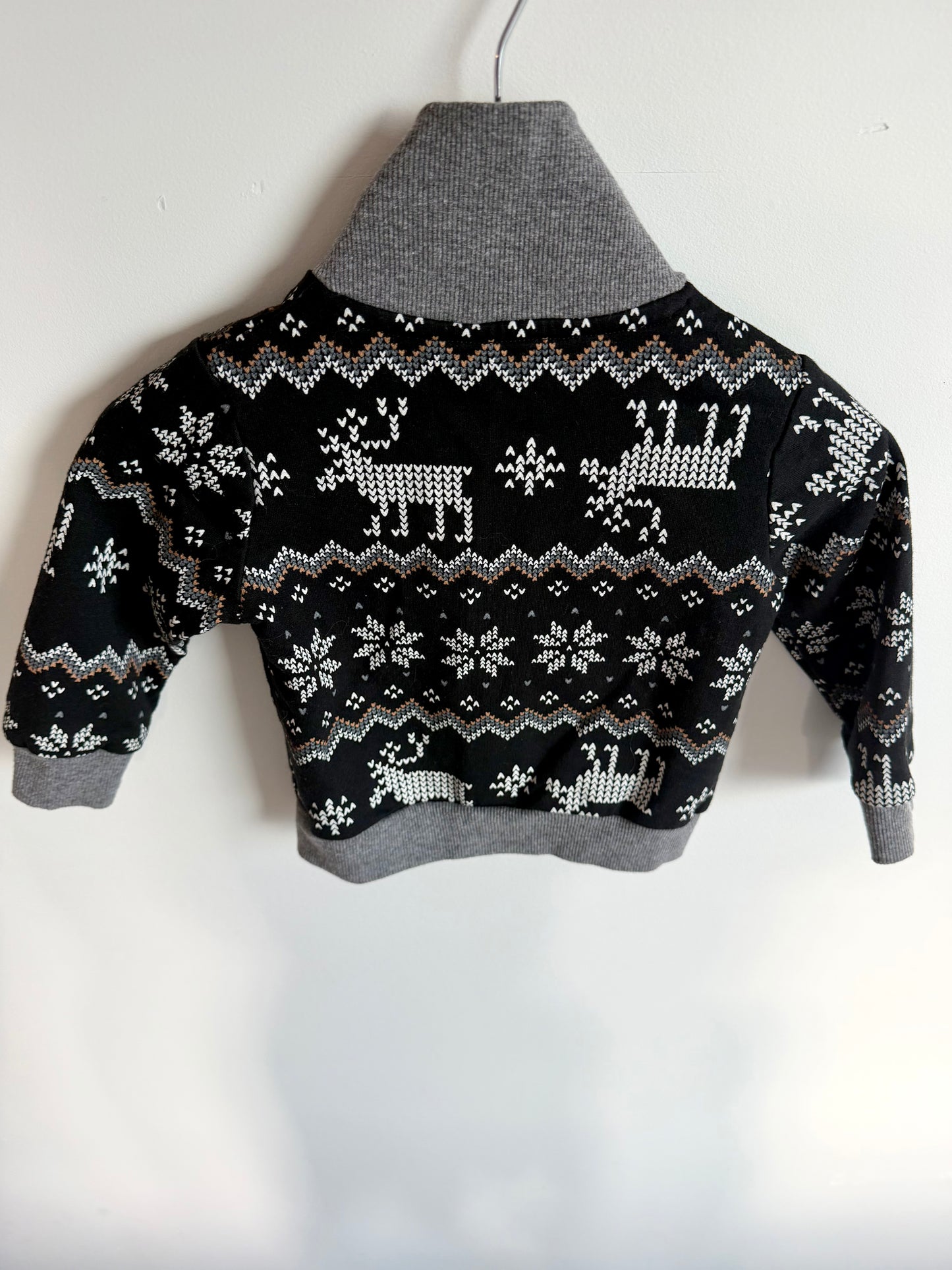 Snowflake Snap Cardigan / 12m
