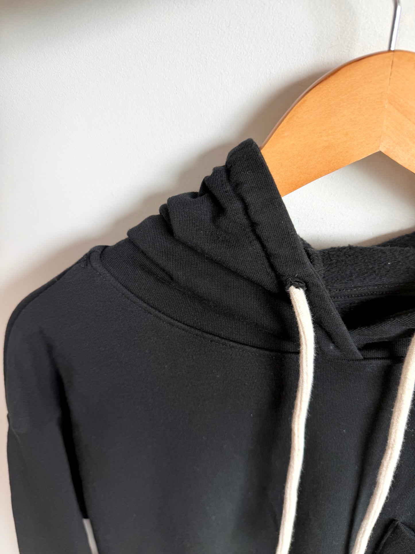 Black Maternity Hoodie / Small