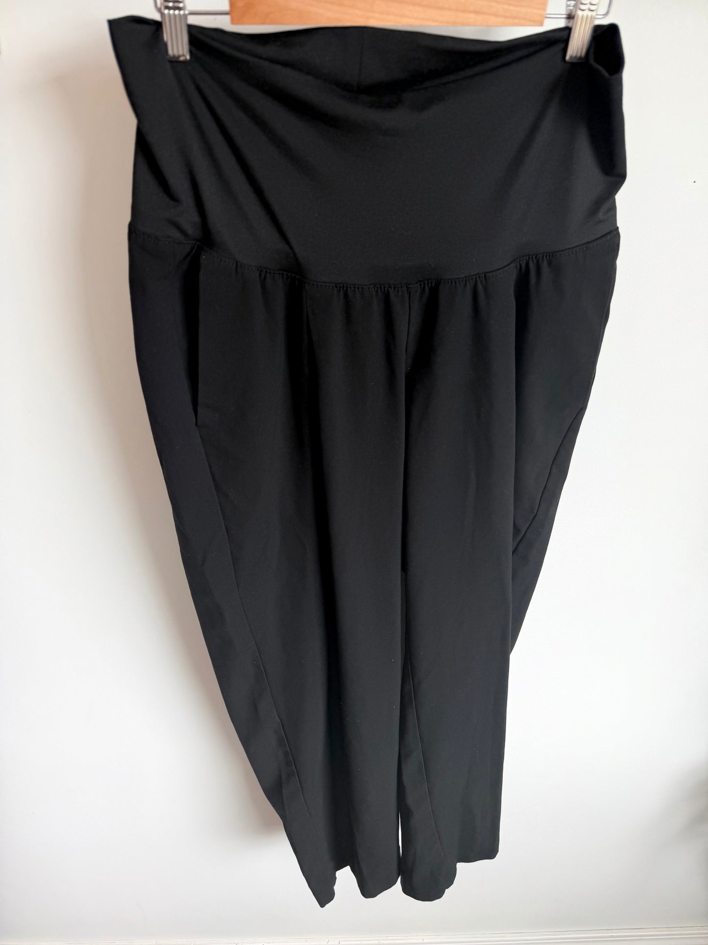 Black Formal Maternity Slacks / Medium