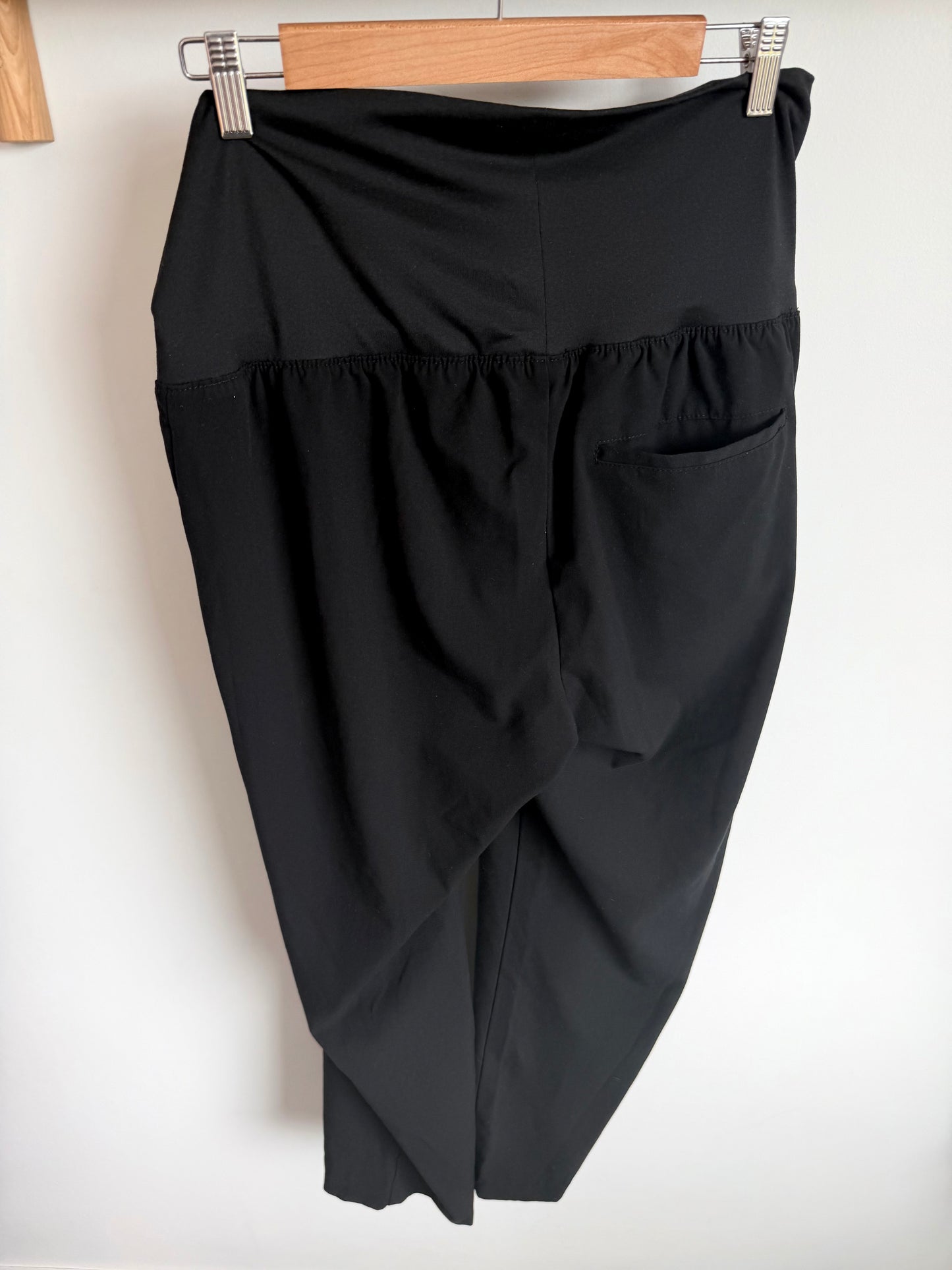 Black Formal Maternity Slacks / Medium