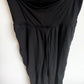 Charcoal Maternity Linen Pants / Medium