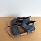 Blue Strap Sandals / Size 8 Toddler?