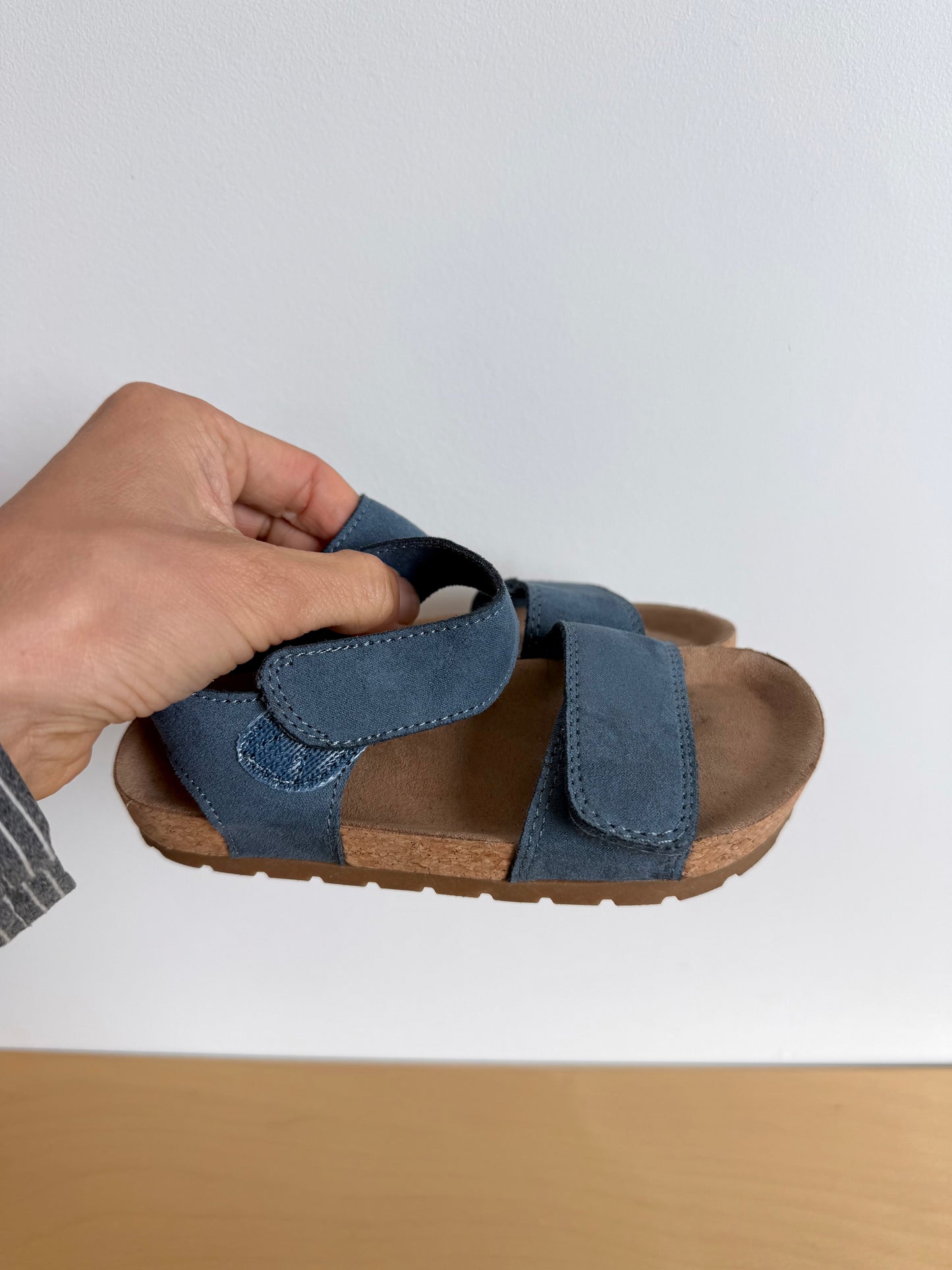 Blue Strap Sandals / Size 8 Toddler?