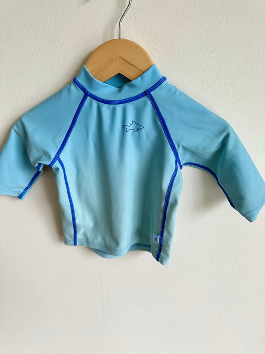 Blue Swimsuit UPF 50+  / 3-6m