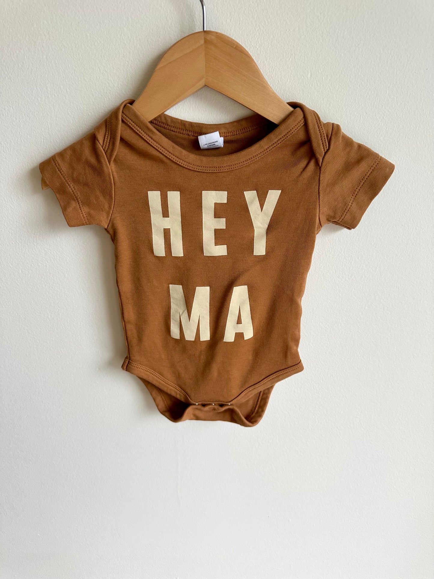 Hey Ma Organic Bodysuit / 3-6m