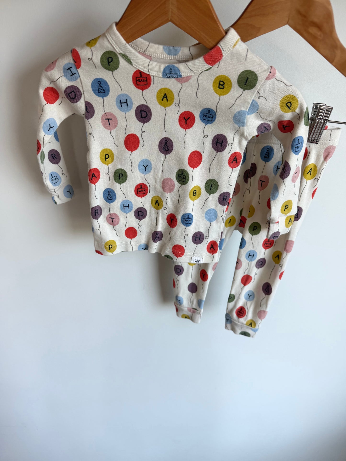 Happy Birthday PJ Set / 12m