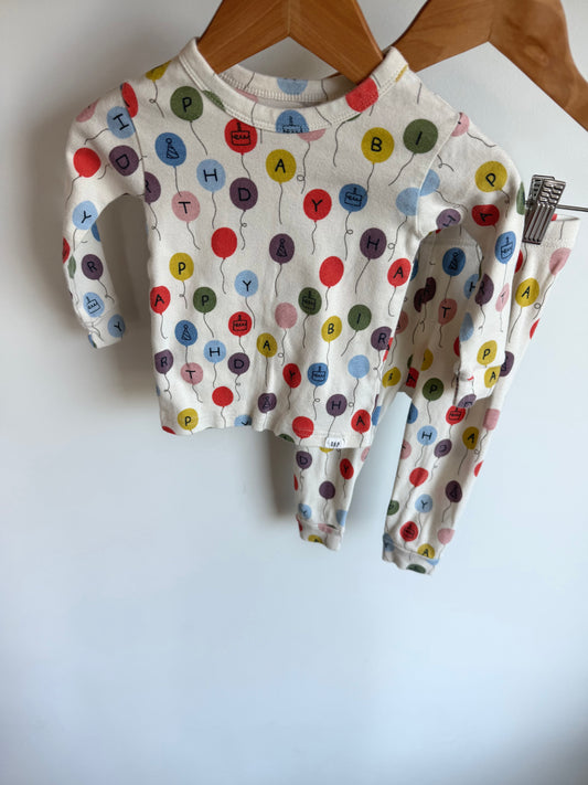 Happy Birthday PJ Set / 12m