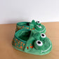 Frog Green Slippers / Size 7-8 Toddler (No Shipping)