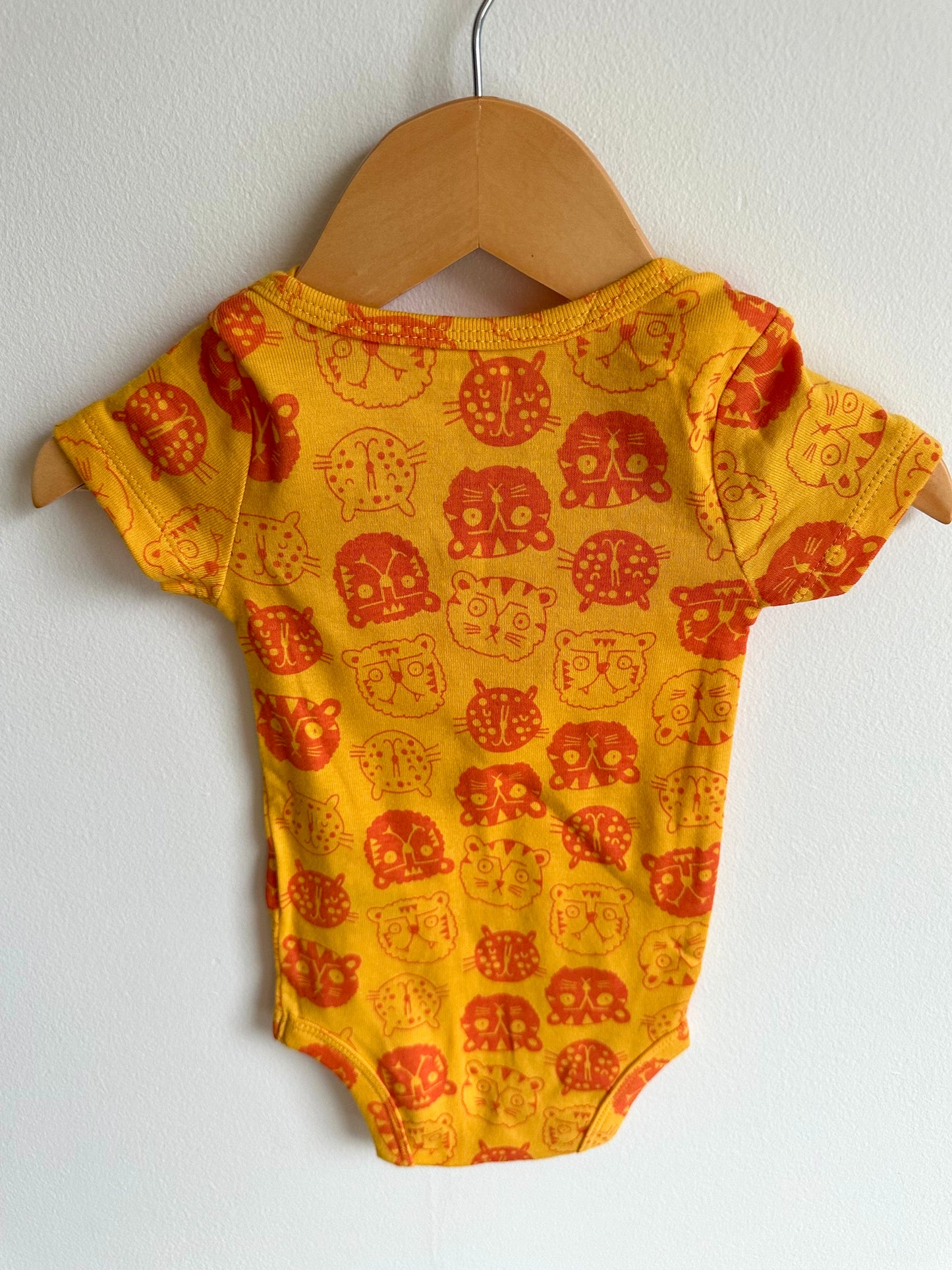 Tiger Face Bodysuit / 3-6m