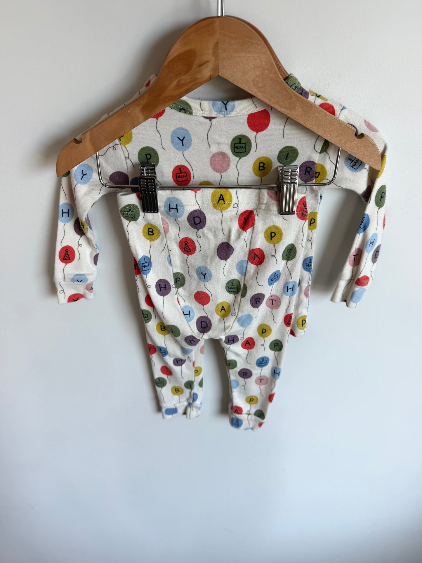 Happy Birthday PJ Set / 12m