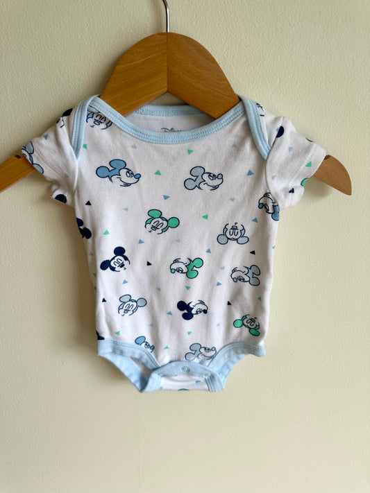 Blue Mickey Bodysuit / 0m